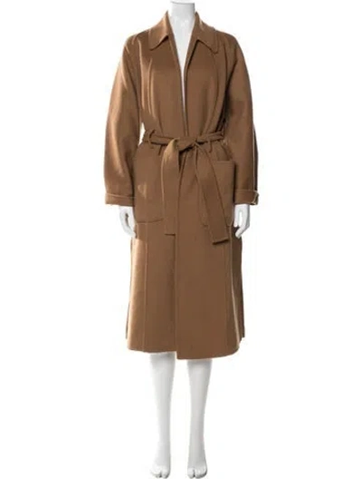 Pre-owned A.l.c Wool Coat In Brown