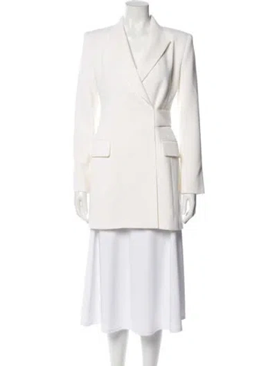 Pre-owned A.l.c Wool Coat W/ Tags In White
