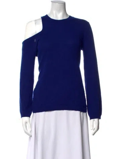 Pre-owned A.l.c Wool Crew Neck Sweater In Blue