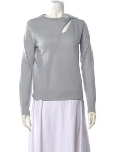 Pre-owned A.l.c Wool Crew Neck Sweater In Gray