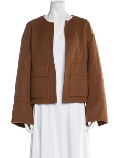 Pre-owned A.l.c Wool Jacket In Brown
