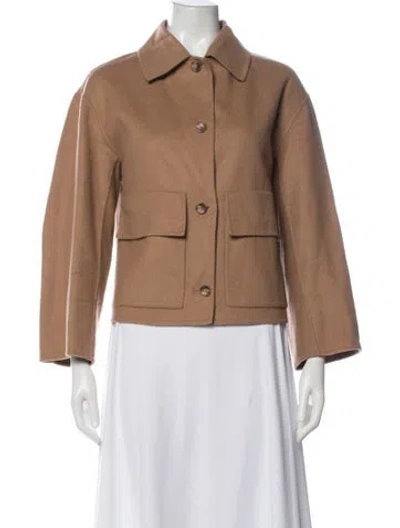 Pre-owned A.l.c Wool Jacket In Brown