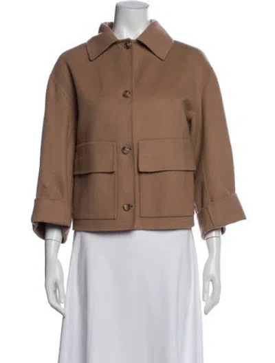 Pre-owned A.l.c Wool Jacket In Brown