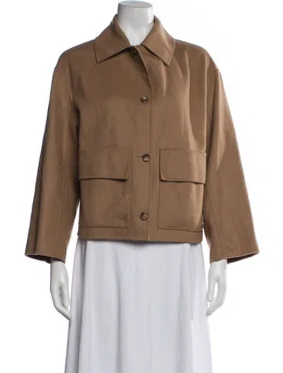 Pre-owned A.l.c Wool Jacket In Brown