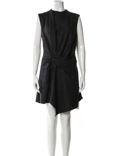 Pre-owned A.l.c Wool Knee-length Dress In Black