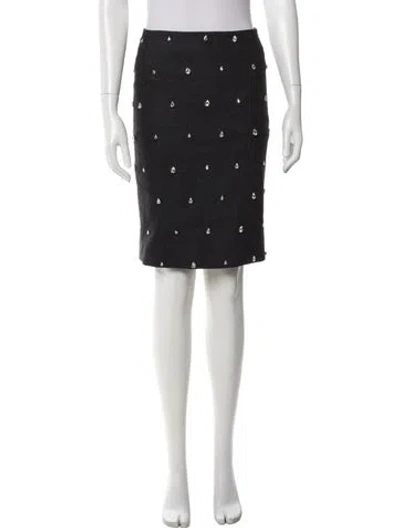 Pre-owned A.l.c Wool Knee-length Skirt In Gray