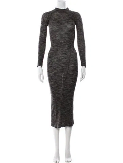 Pre-owned A.l.c Wool Long Dress In Gray