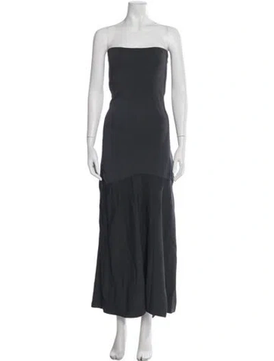 Pre-owned A.l.c Wool Long Dress In Gray