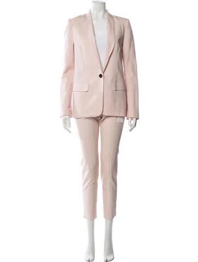 Pre-owned A.l.c Wool Pantsuit In Pink