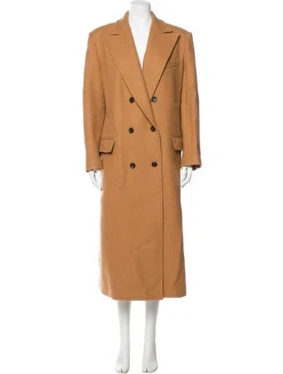 Pre-owned A.l.c Wool Peacoat In Neutral