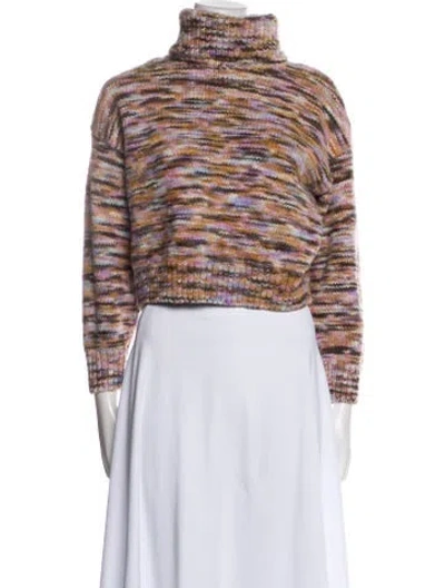 Pre-owned A.l.c Wool Printed Sweater In Multi