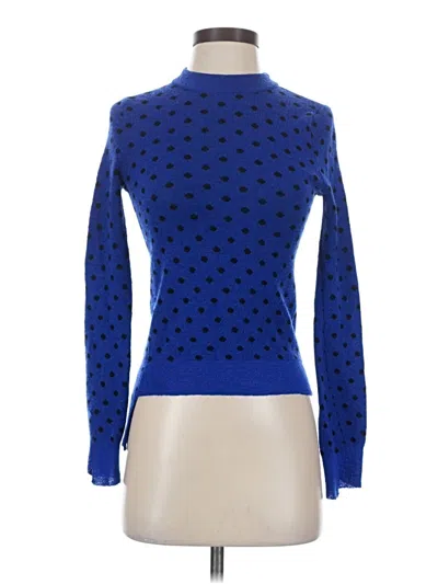 Pre-owned A.l.c Wool Pullover Sweater In Blue