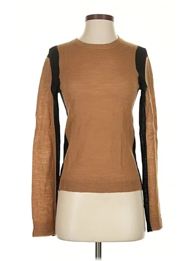 Pre-owned A.l.c Wool Pullover Sweater In Brown