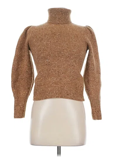 Pre-owned A.l.c Wool Pullover Sweater In Brown