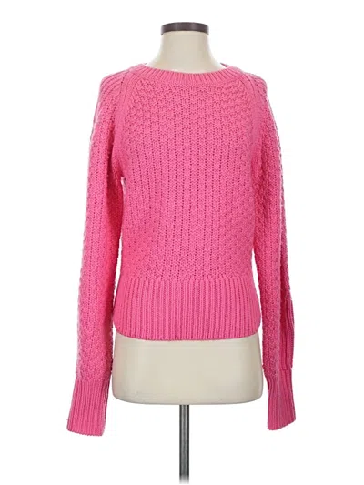 Pre-owned A.l.c Wool Pullover Sweater In Pink