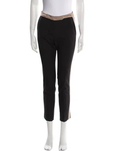 Pre-owned A.l.c Wool Skinny Leg Pants In Black