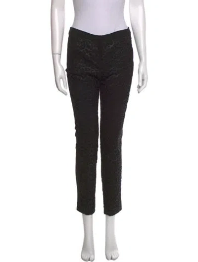 Pre-owned A.l.c Wool Skinny Leg Pants In Black