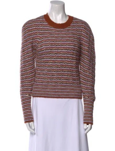 Pre-owned A.l.c Wool Striped Sweater In Multi