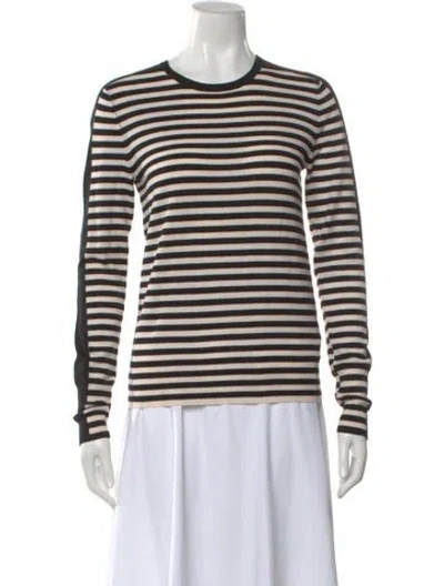 Pre-owned A.l.c Wool Striped Sweater In Multi