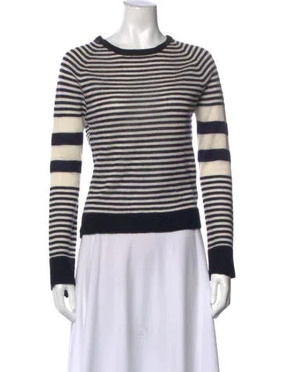 Pre-owned A.l.c Wool Striped Sweater In Multi