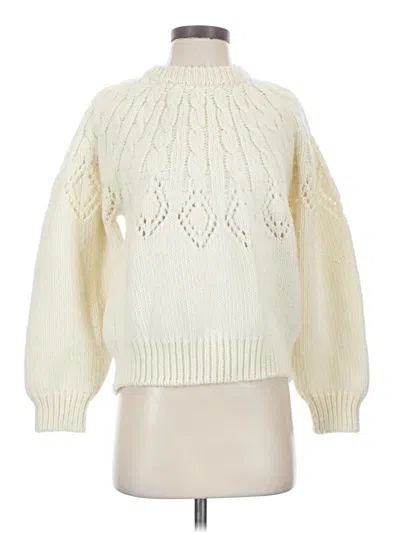 Pre-owned A.l.c Wool Sweater In Ivory