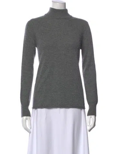 Pre-owned A.l.c Wool Turtleneck Sweater In Gray