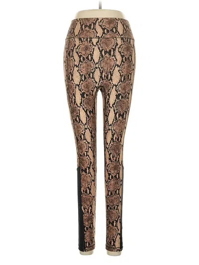 Pre-owned A.l.c. X Bandier Leggings In Gold
