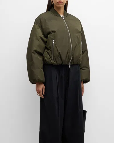 A.L.C ZANE NYLON BOMBER JACKET