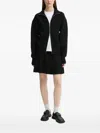 A.l.c Zip-front Long-sleeve Cardigan In Black