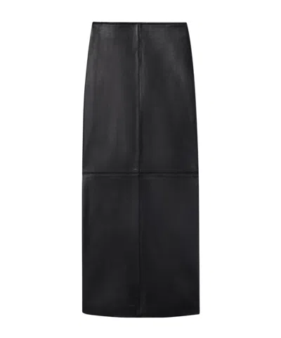 A.l.c Zippered Skirt In Black