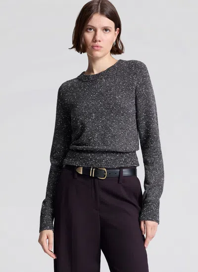 A.l.c Zoe Boucle Tweed Sweater In Multi