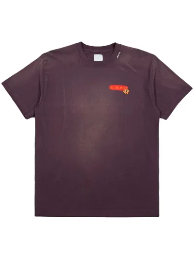 Alchemist All-seeing Cactus T-shirt In Purple