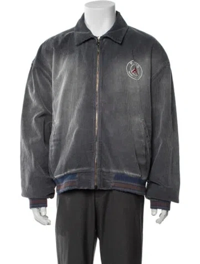 Pre-owned Alchemist Bomber Jacket W/ Tags In Gray
