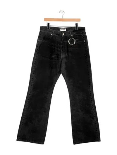 Pre-owned Alchemist Bootcut Jeans W/ Tags In Black