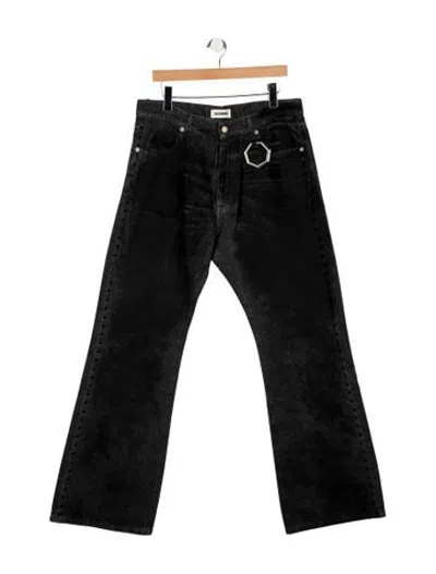 Pre-owned Alchemist Bootcut Jeans W/ Tags In Black