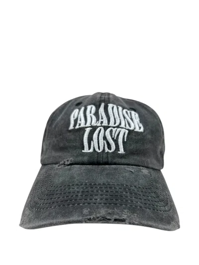 Alchemist Embroidered Faded Paradise Lost Hat In Gray