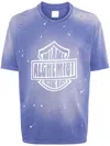 Alchemist Hugh Splatter-detail T-shirt In Blue
