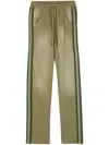 Alchemist Know U Rider Cotton Track Pants In Green