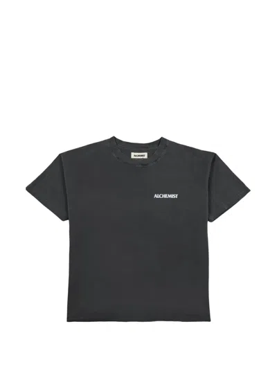 Alchemist Logo-print T-shirt In Gray