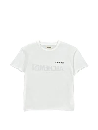 Alchemist Logo-print T-shirt In White