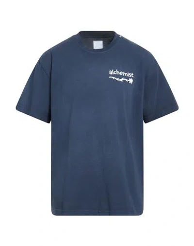 Alchemist Man T-shirt Navy Size L Cotton In Blue