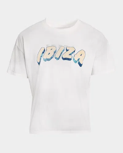 Alchemist Men & Apos;s Ibiza Crewneck T-shirt In White