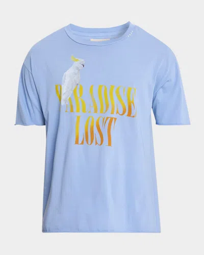 Alchemist Men & Apos;s Paradise Parrot T-shirt In Blue
