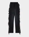 Alchemist Men's Atelier Fringe Joggers In Black
