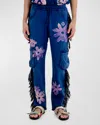 Alchemist Men's Know U Riders Block-print Joggers In Nightfall