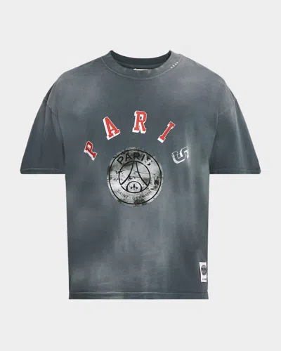 Alchemist Men's Psg Paris T-shirt In Gray
