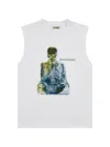 Alchemist Sleeveless T-shirt In White