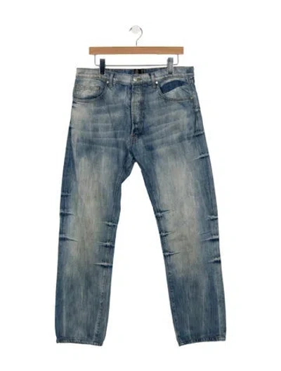 Pre-owned Alchemist Straight-leg Jeans In Blue