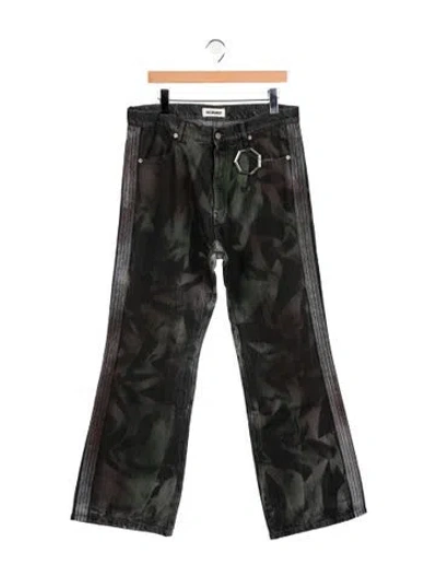 Pre-owned Alchemist Straight-leg Jeans W/ Tags In Black