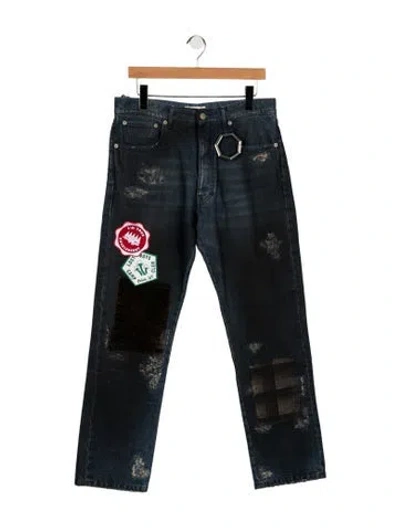 Pre-owned Alchemist Straight-leg Jeans W/ Tags In Blue